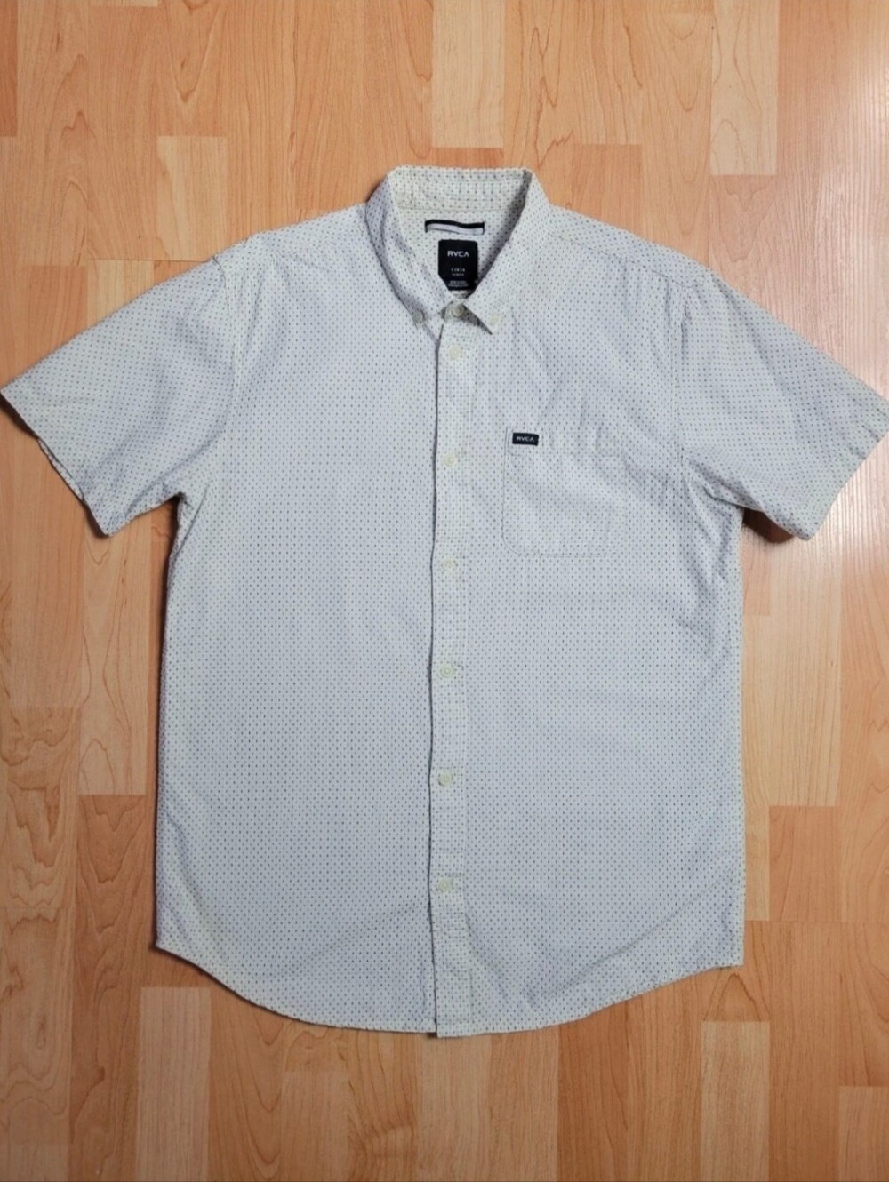 RVCA short sleeve button down shirt